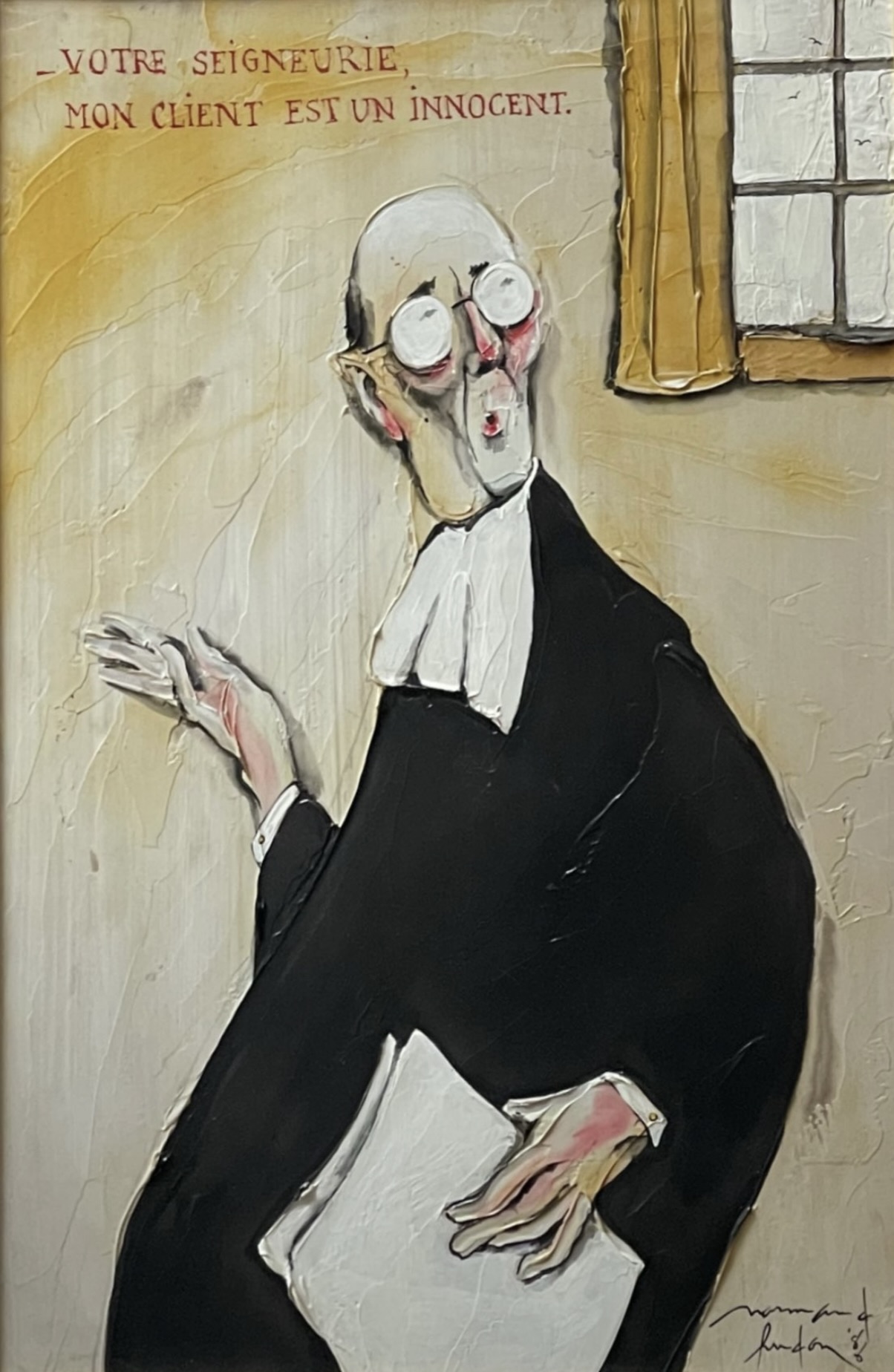 Votre Seigneurie, mon client est un innocent