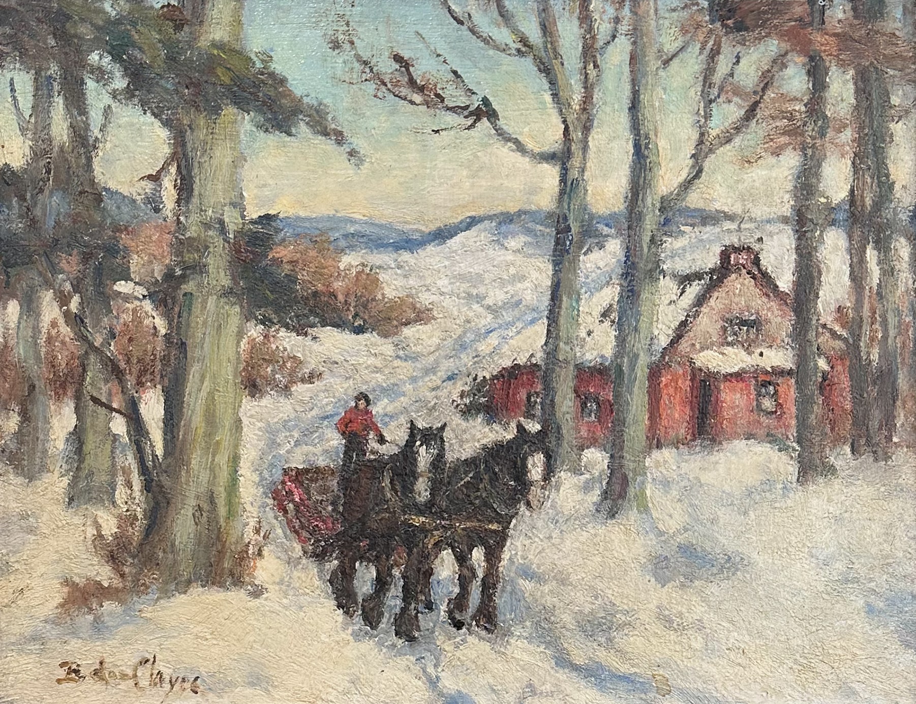 The Bend in the Road (Red House)