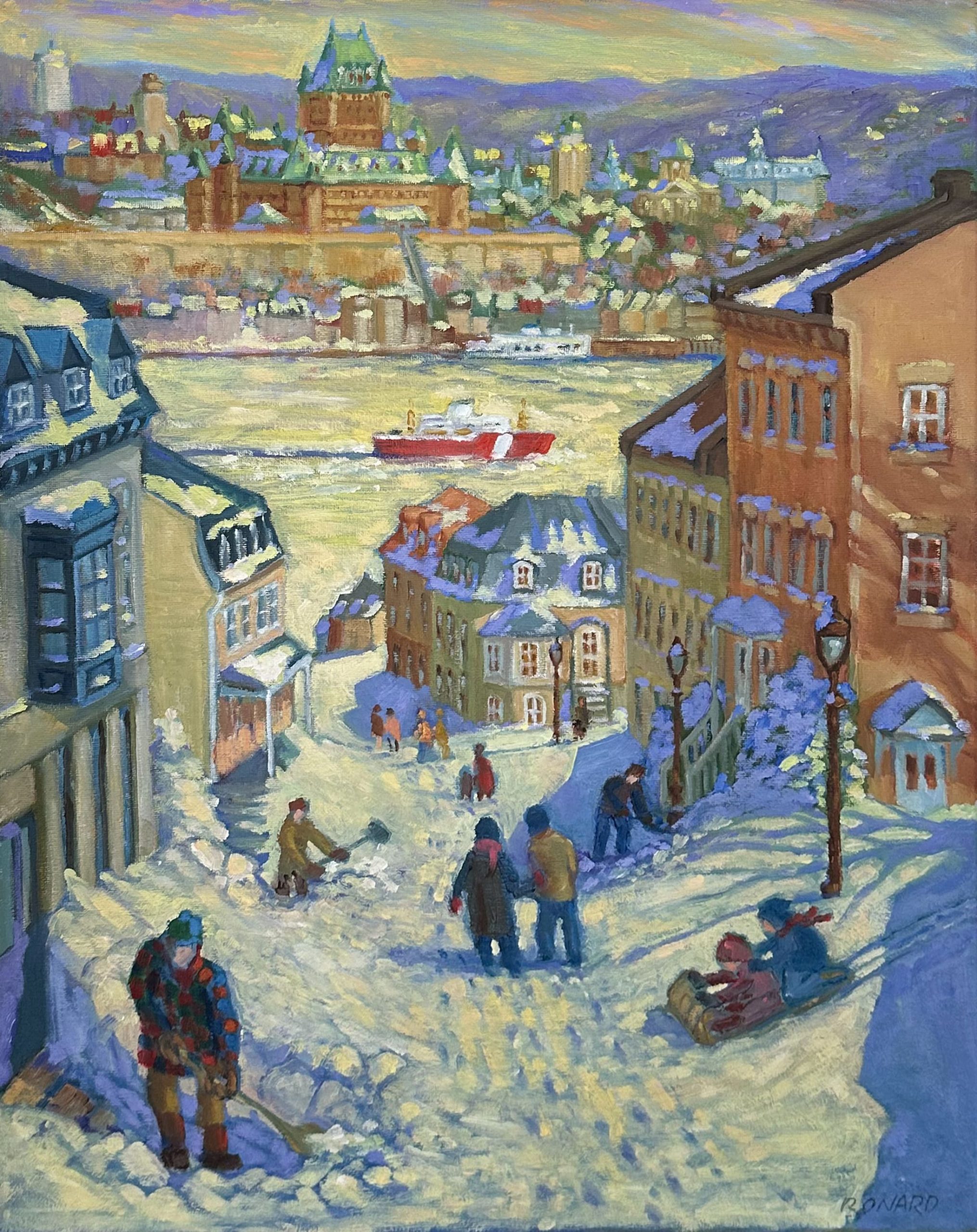 Côte du Passage, Lévis