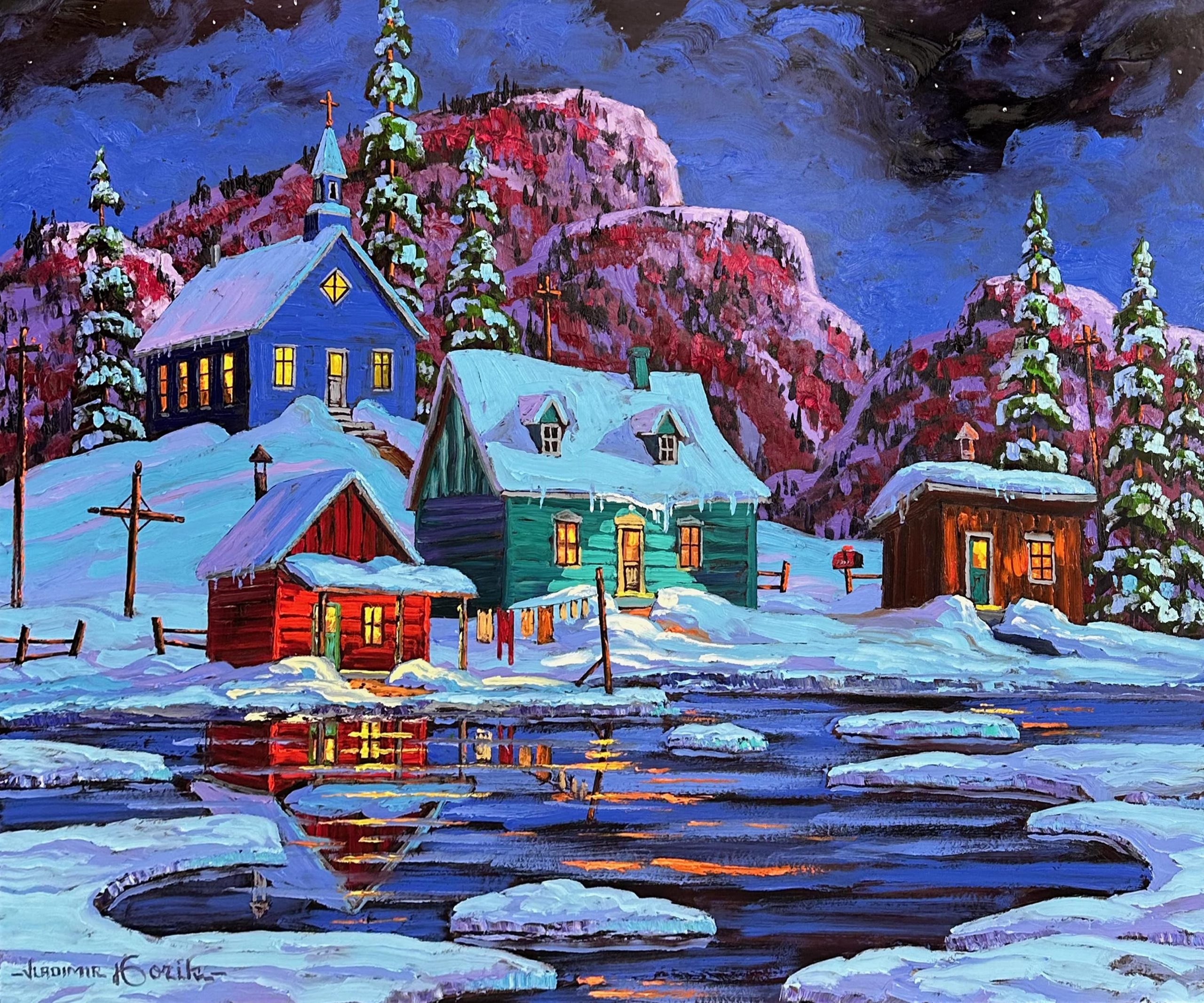 La marée haute en Charlevoix