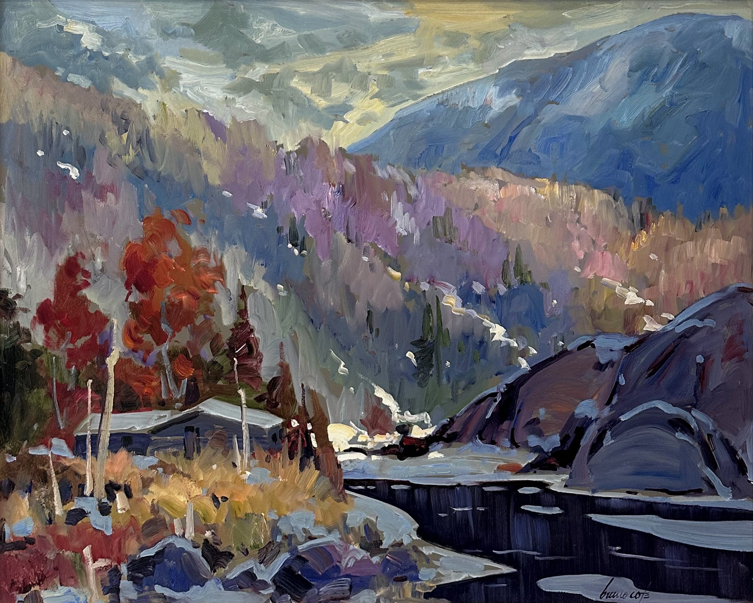 Début d&rsquo;hiver sur le Parc