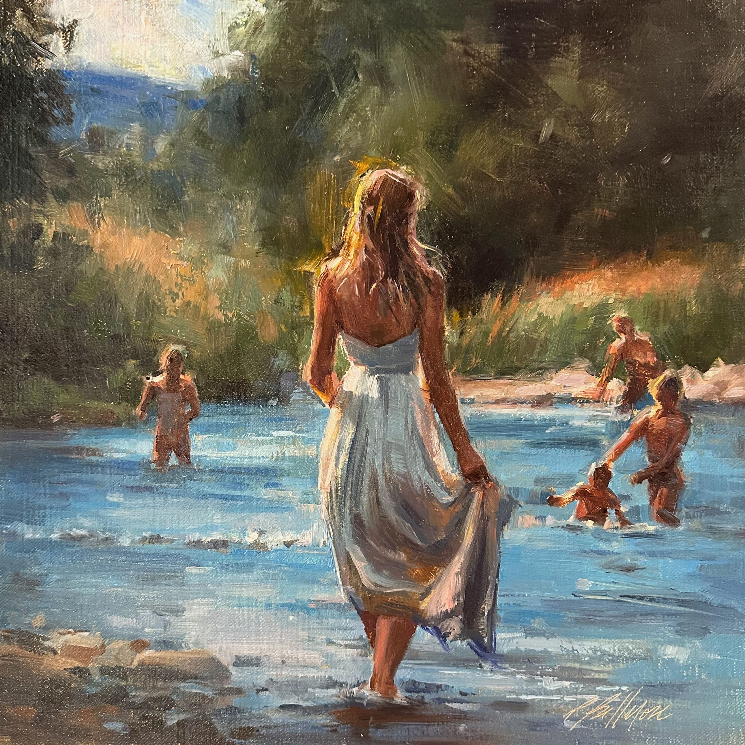 Sous le soleil d’été