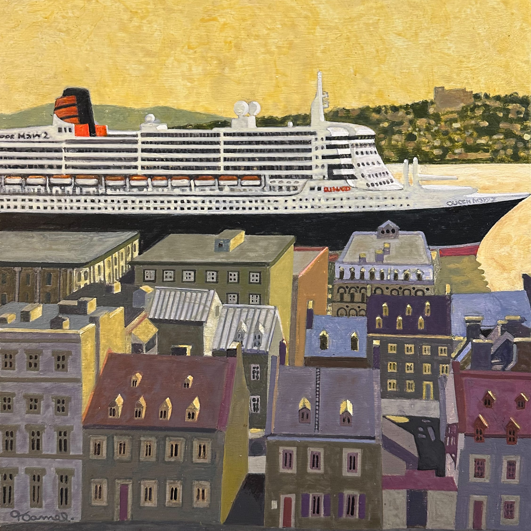 Queen Mary 2 & Place Royale
