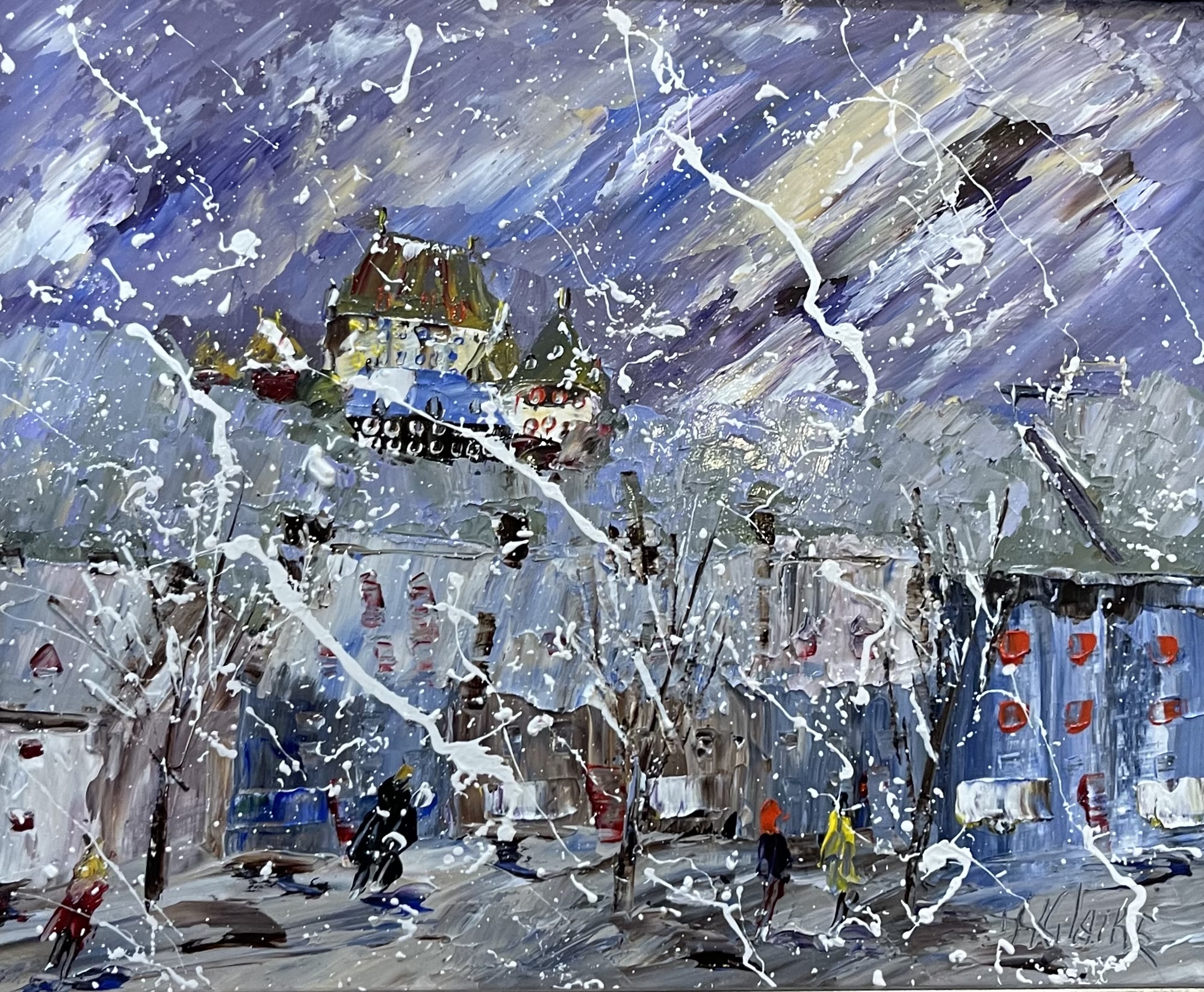 A travers l’hiver