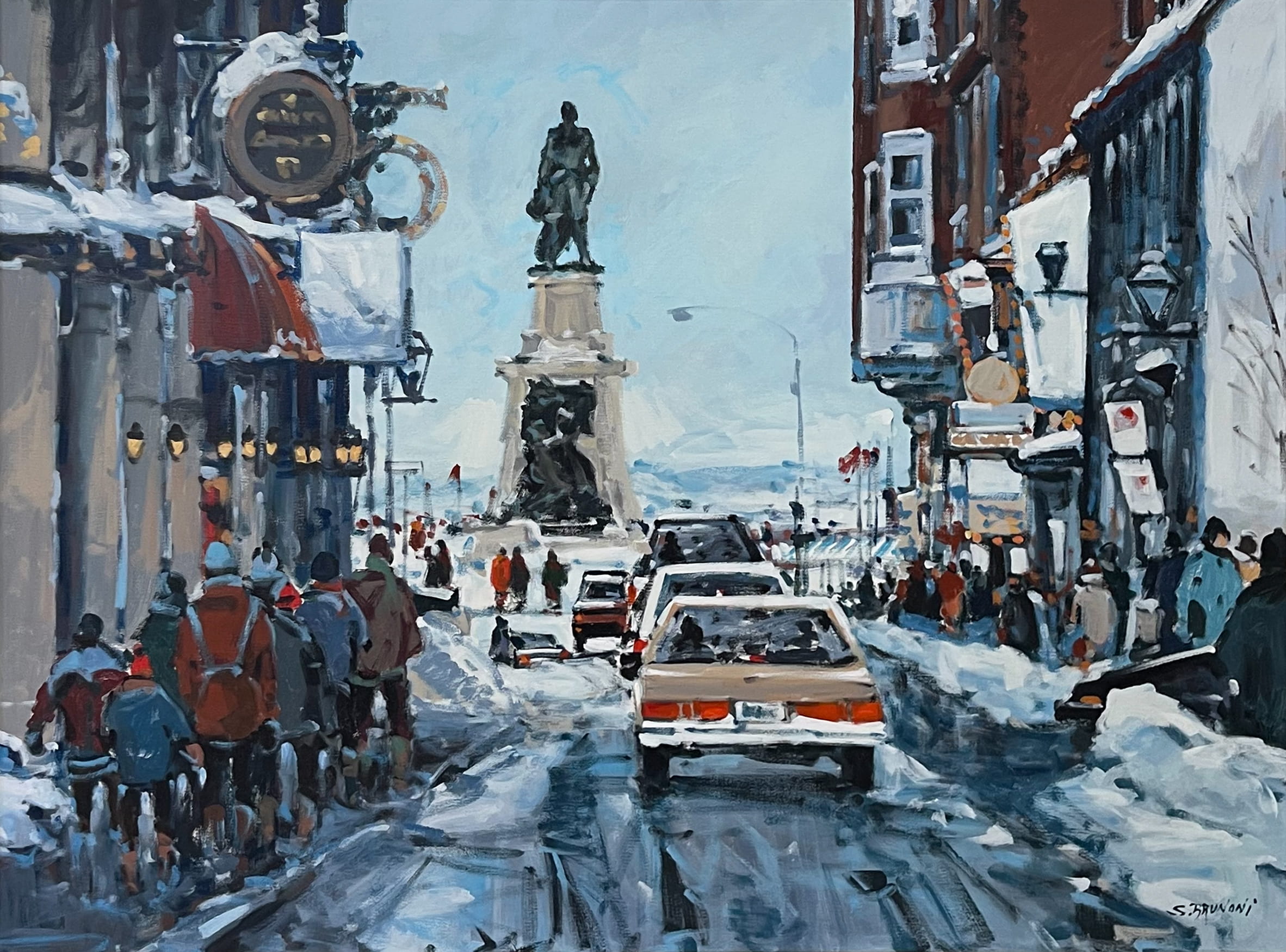 Sous l’œil de Champlain