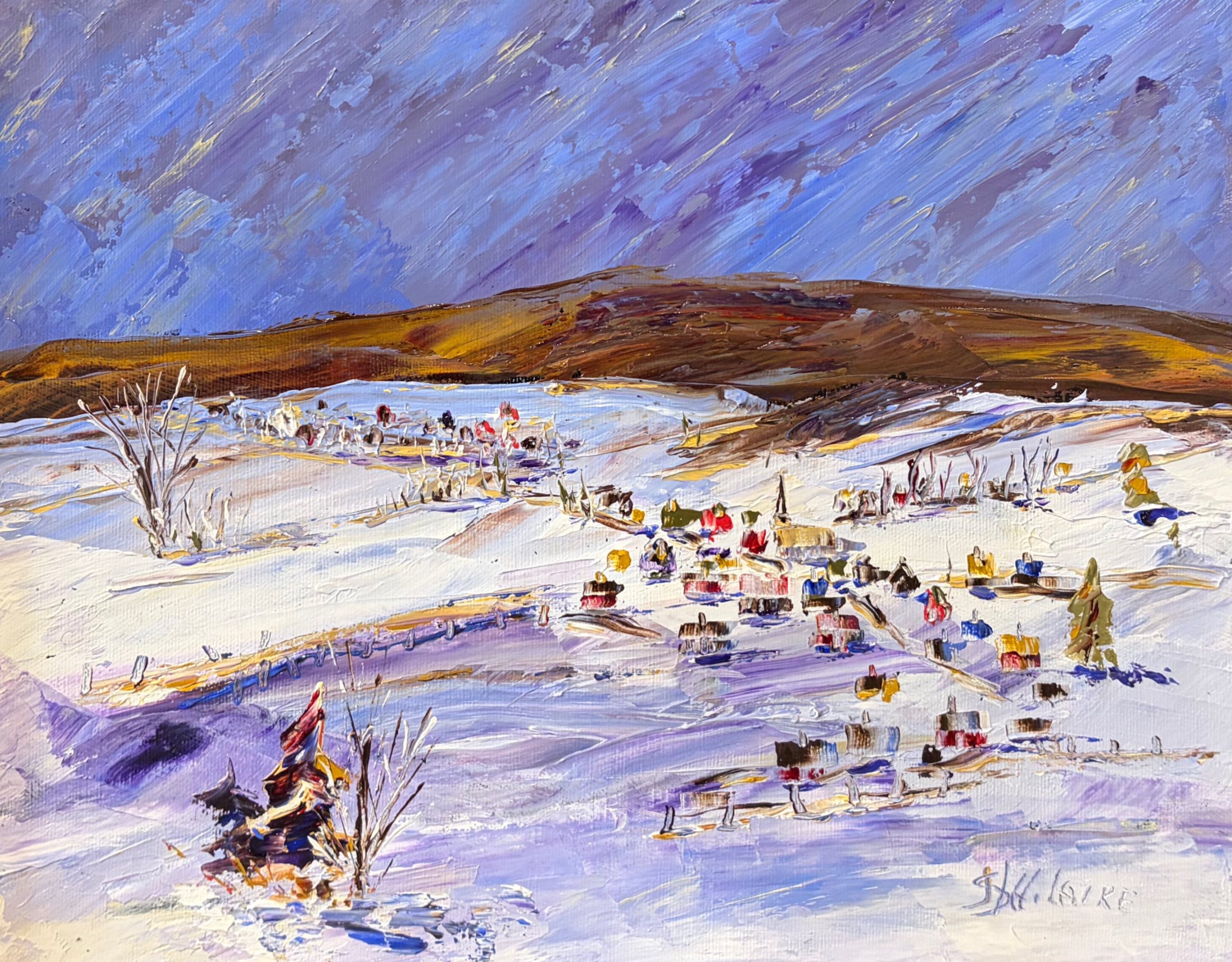 Début d’une journée d’hiver