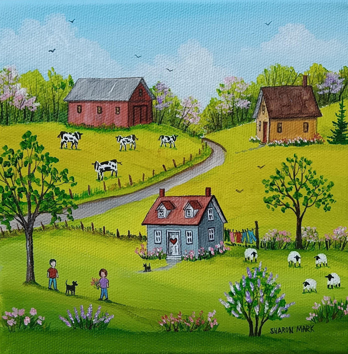 The Cows and the Sheep