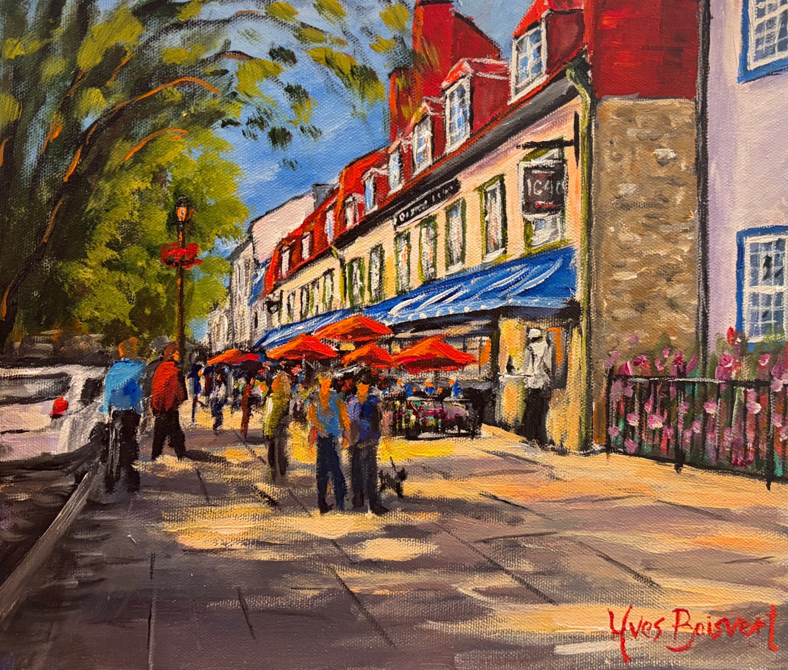 Promenade rue Ste-Anne, Québec