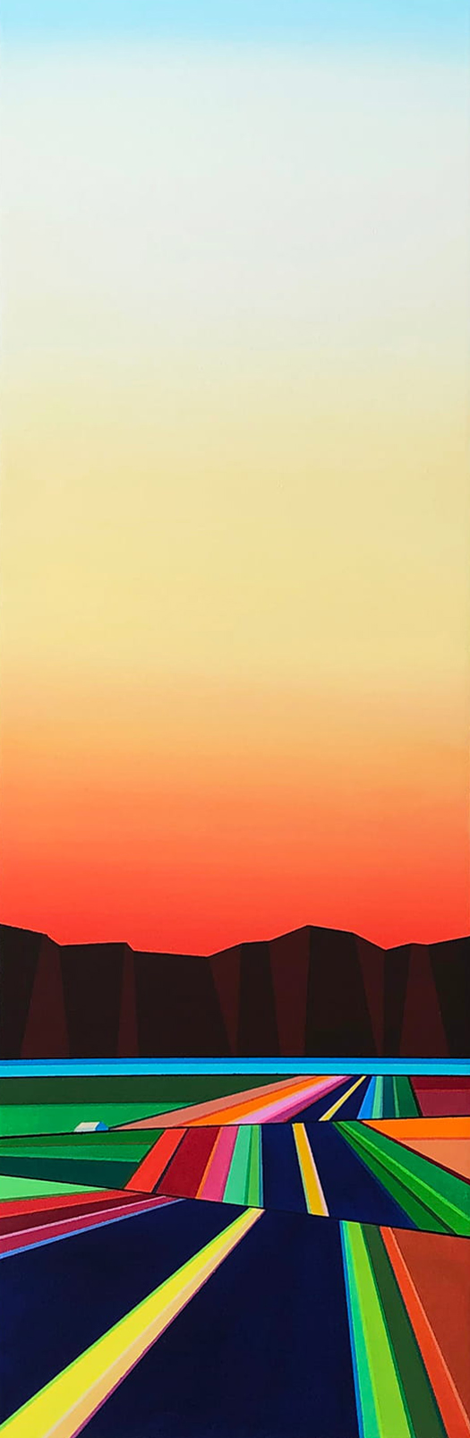 Sunset Over the Rockies