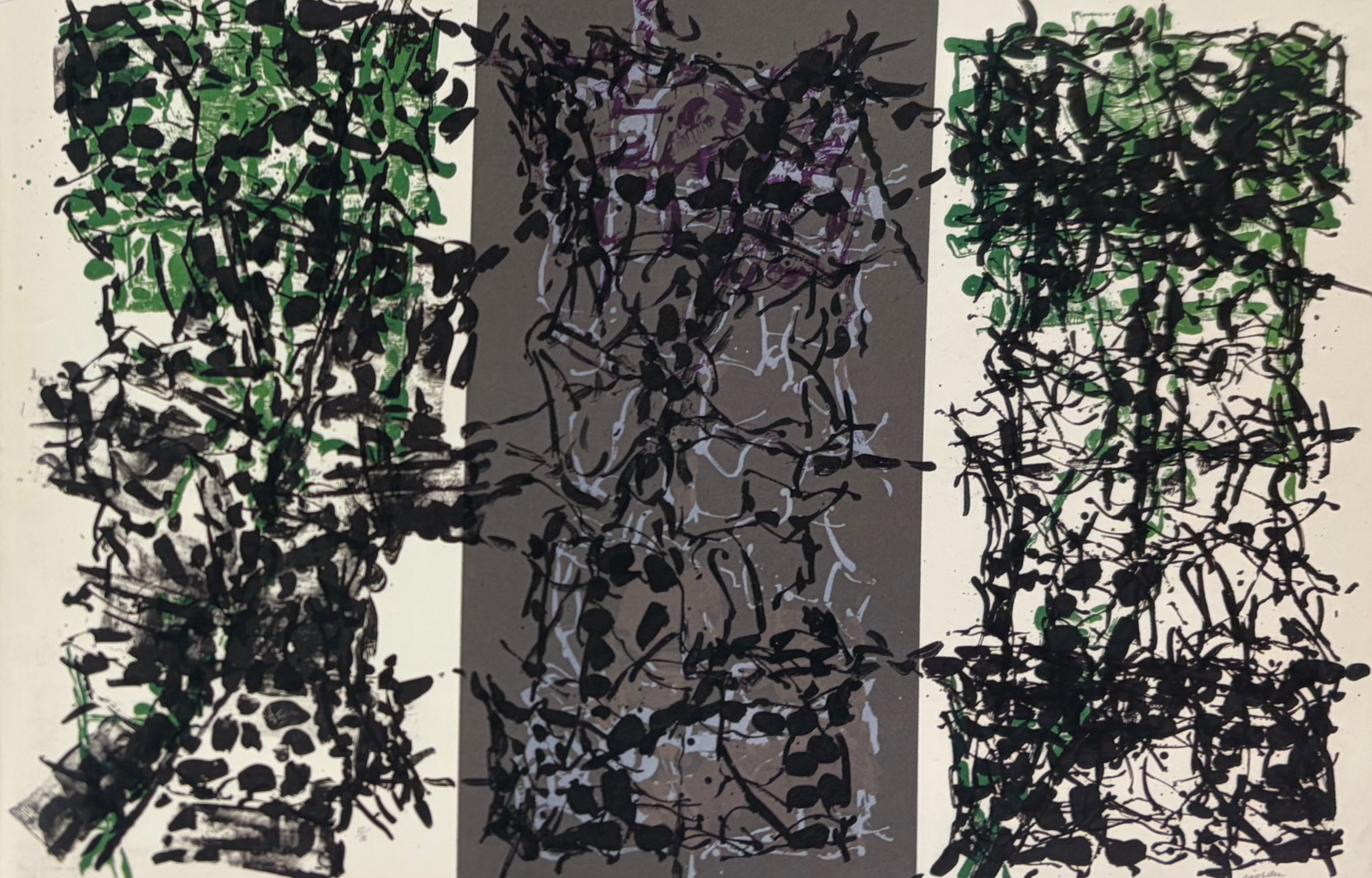Triptyque gris