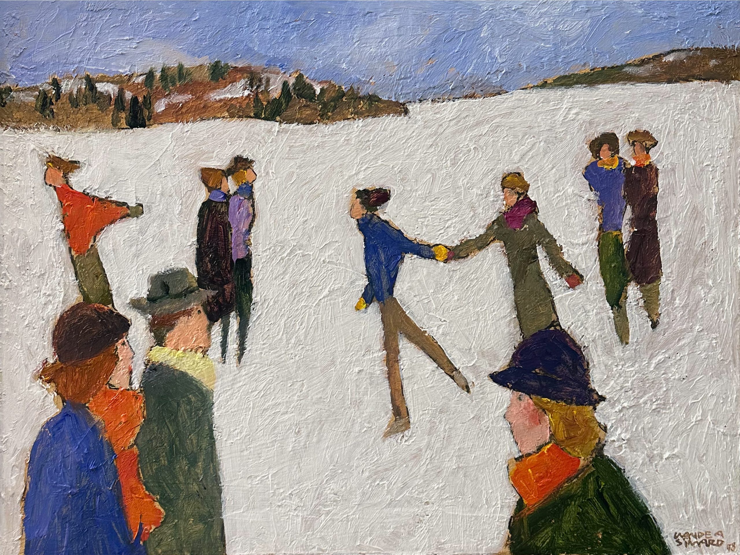 Janvier sur le lac