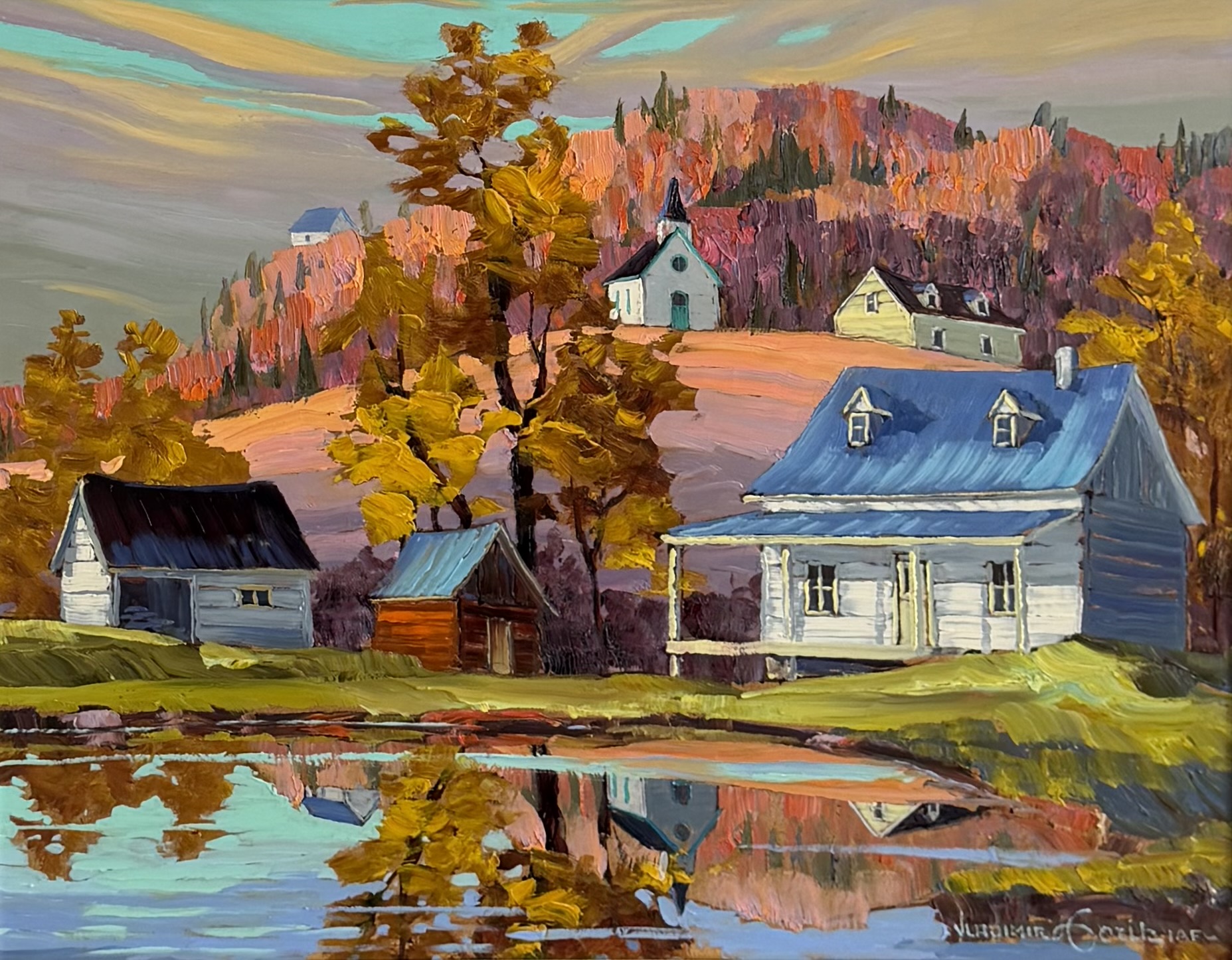 La marre à Baie St-Paul