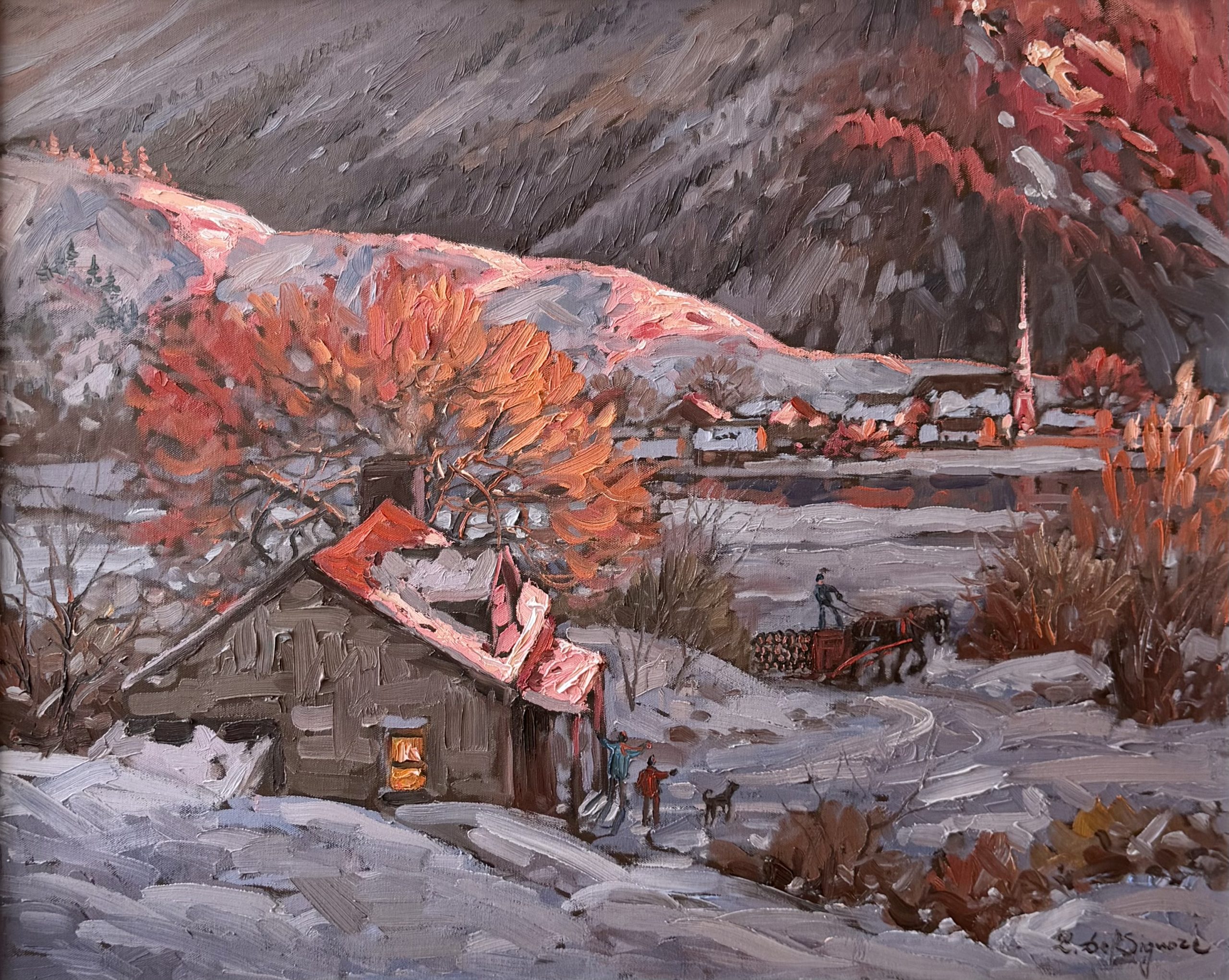 Un hiver très long