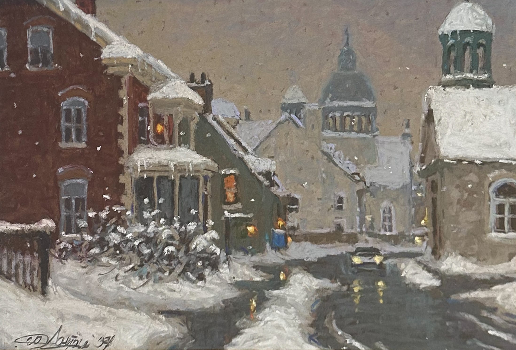 Vieux Trois-Rivières l&rsquo;hiver