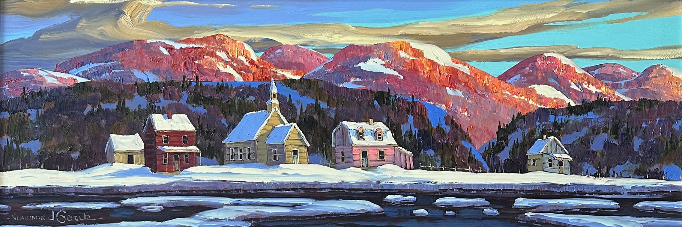 Les montagnes de Charlevoix