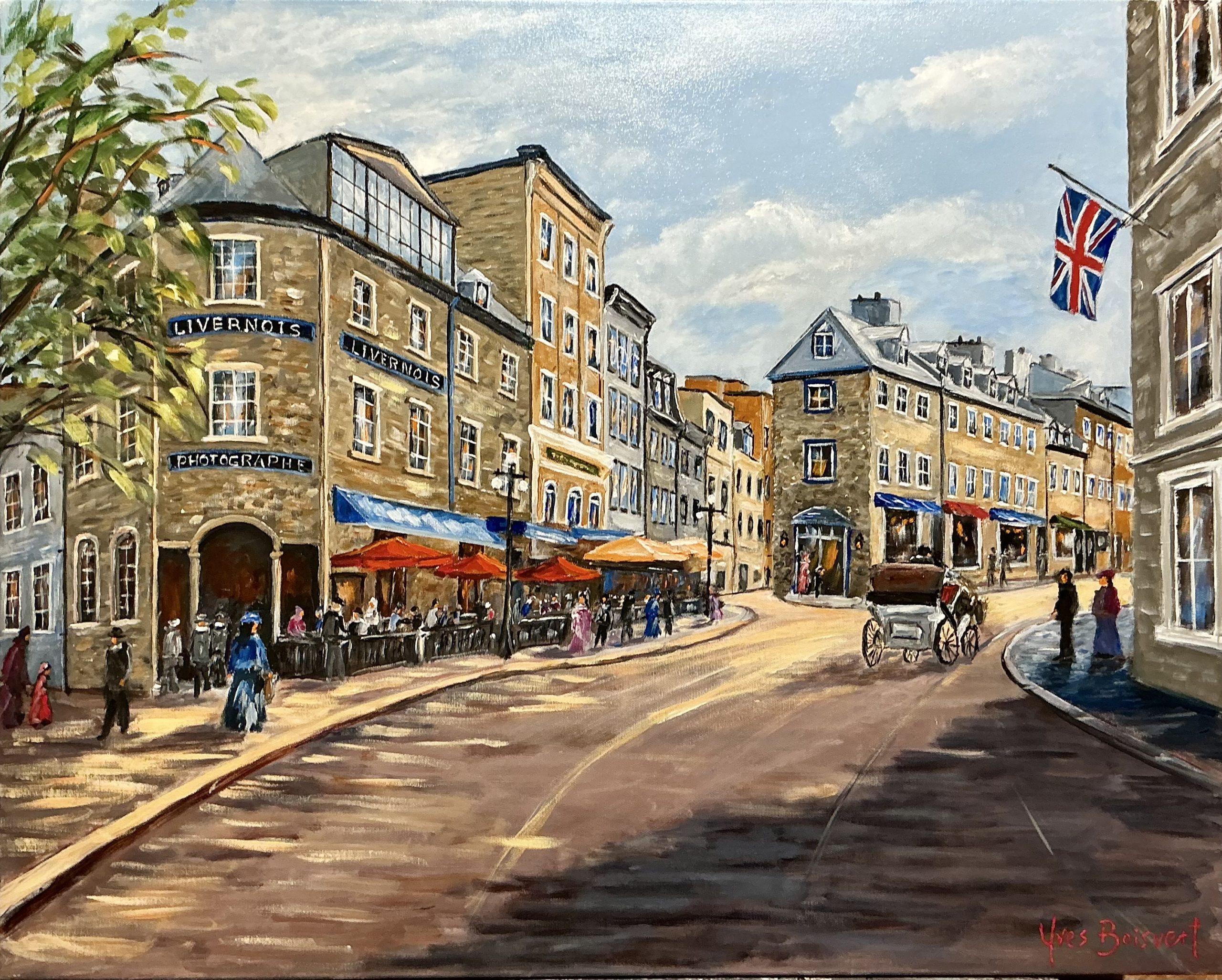 Livernois 1910- Côte de la Fabrique – Québec