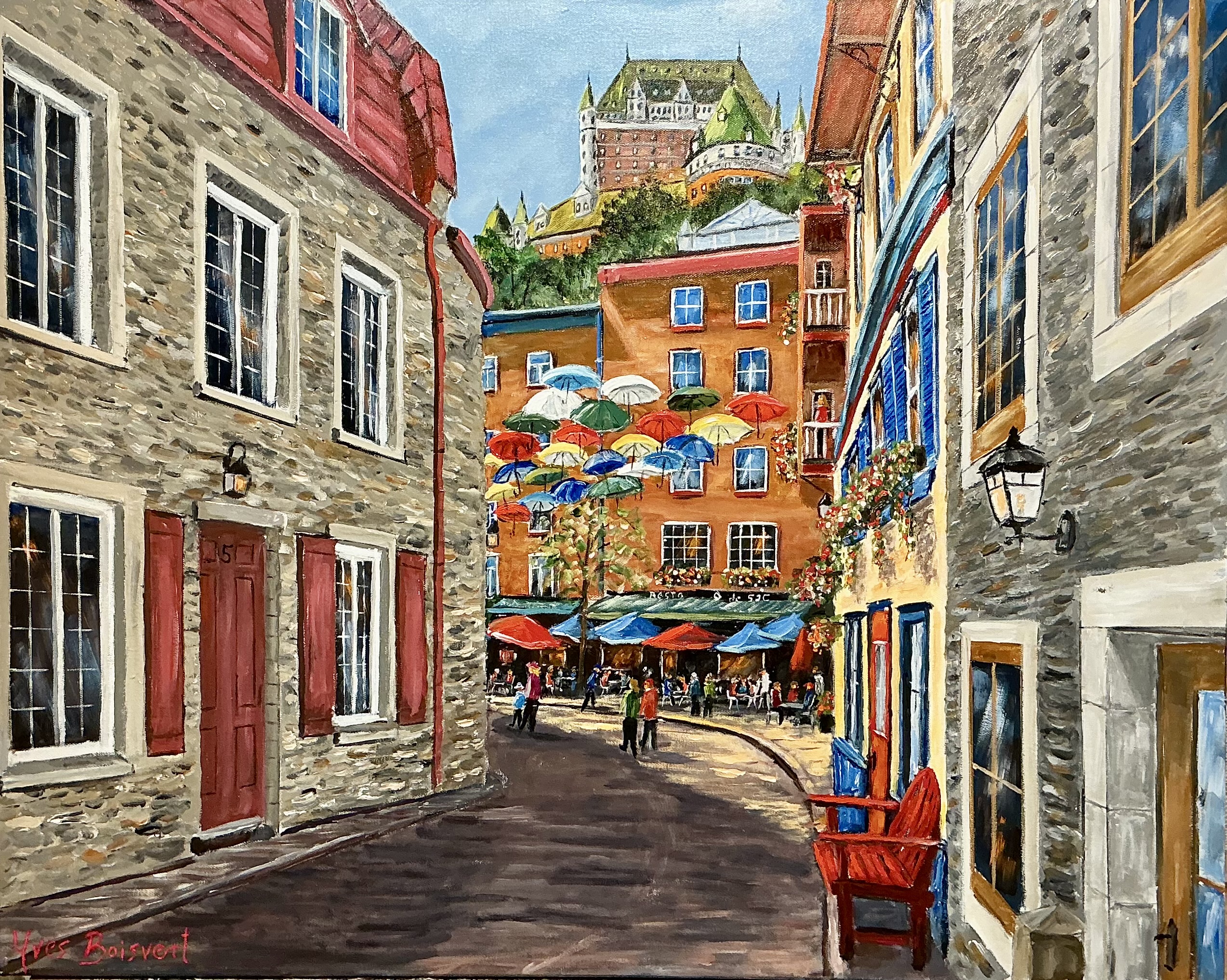 Umbrella Alley, Quebec