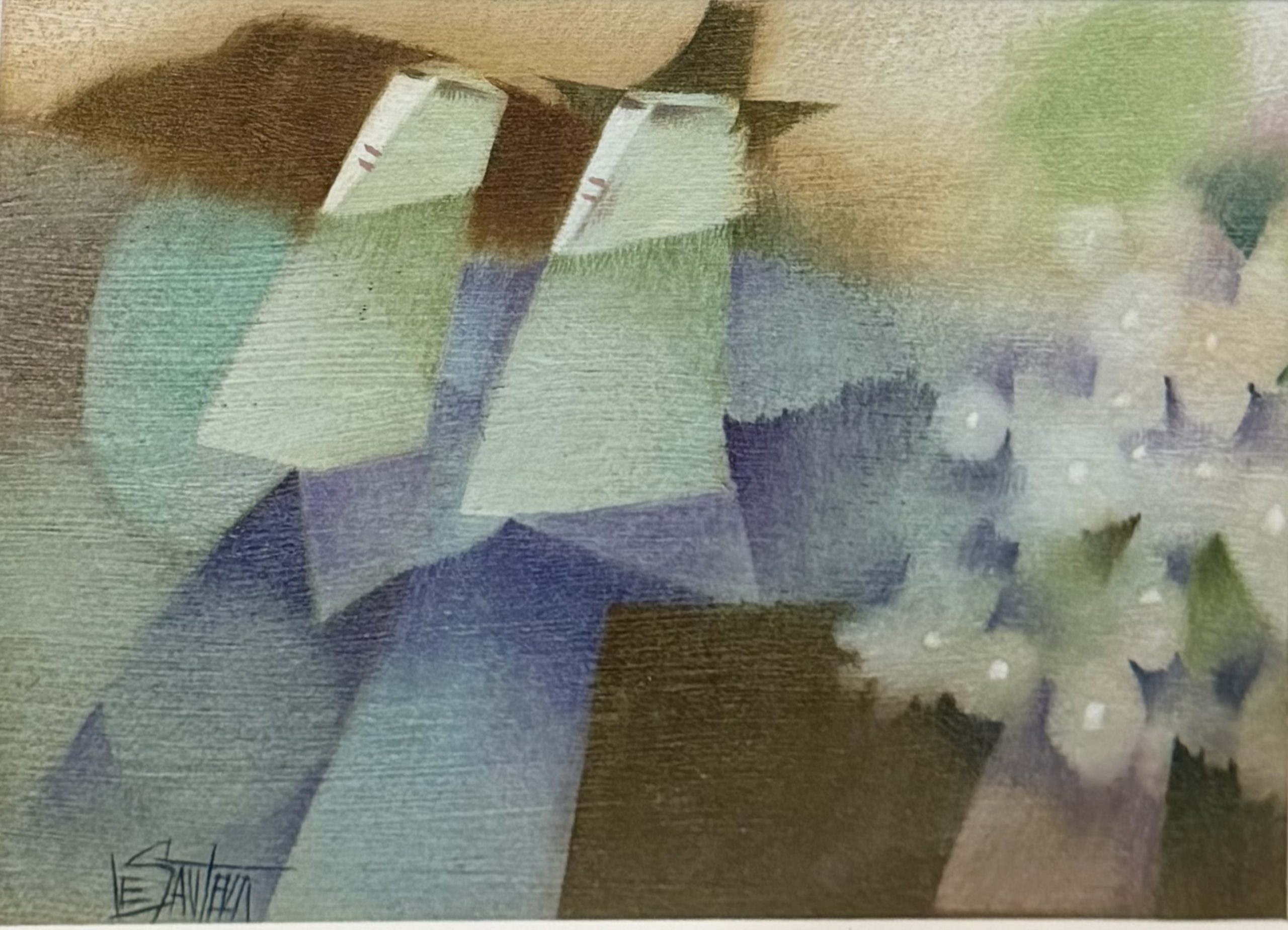 Couple et fleurs